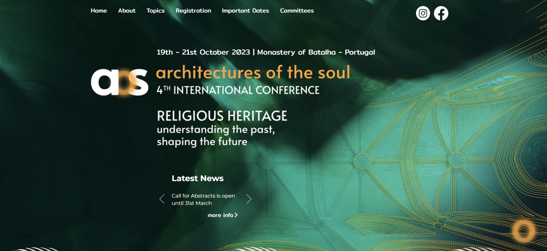 Portugal. 4th International Conference Architectures of the Soul