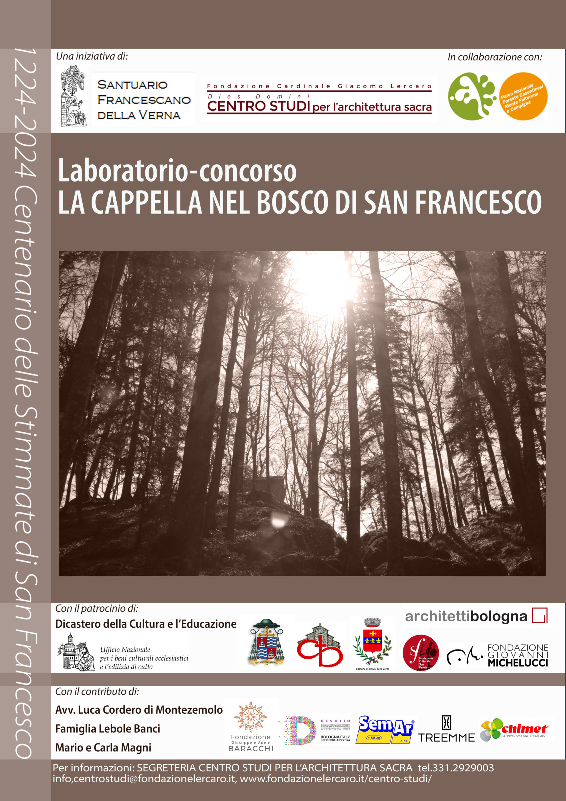 La cappella nel bosco di san Francesco. Un concorso per la Verna